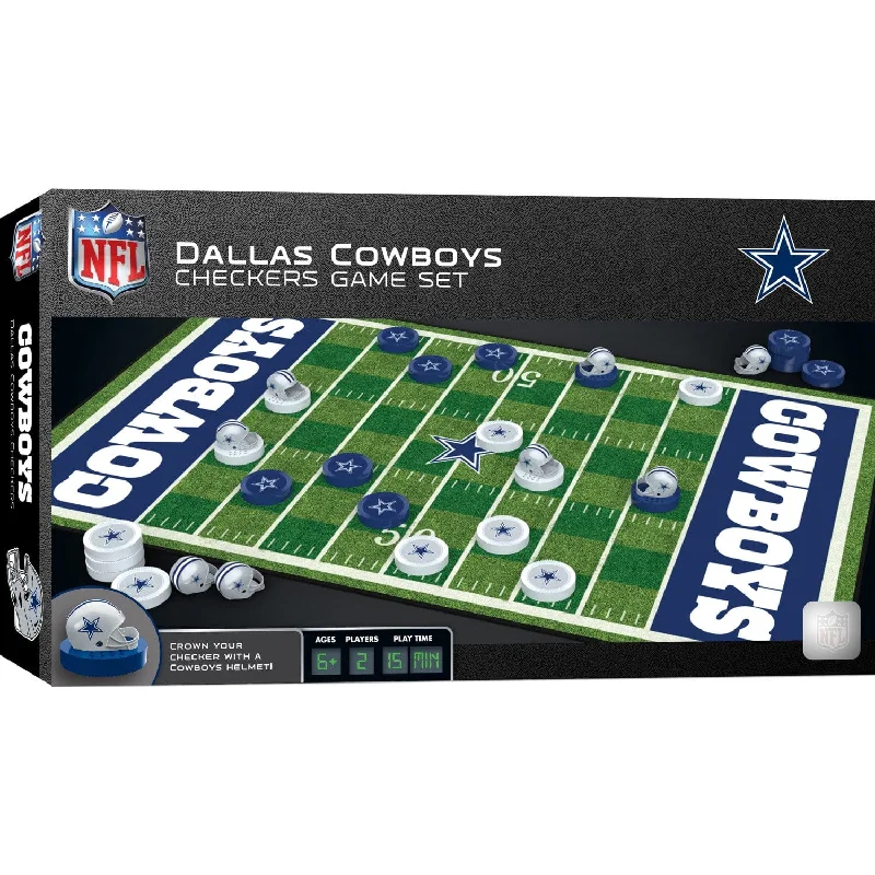 Dallas Cowboys Checkers Board Game