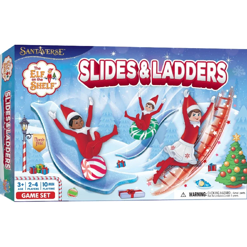 Elf on the Shelf - Slides and Ladders Board Game