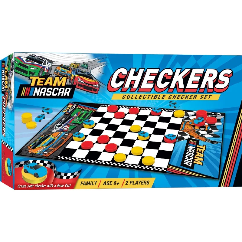 NASCAR Checkers Board Game