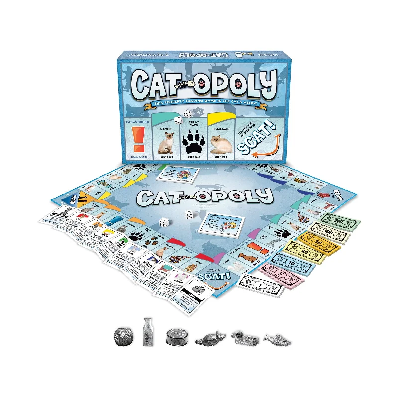 Cat-Opoly Board Game