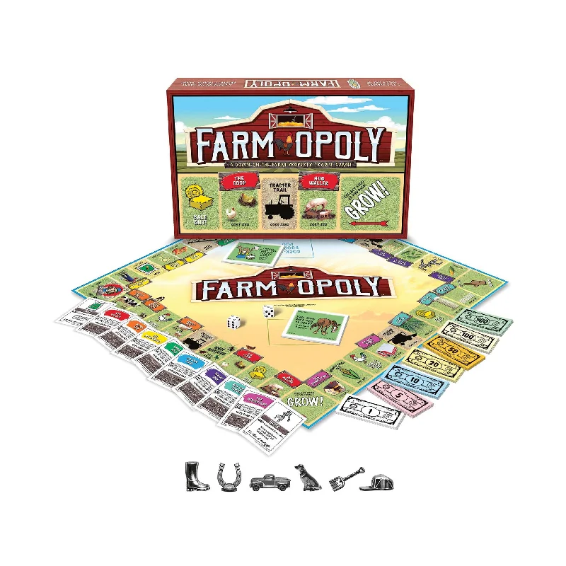 Farm-Opoly Board Game