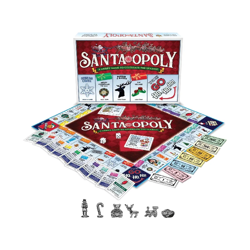 Santa-Opoly Board Game