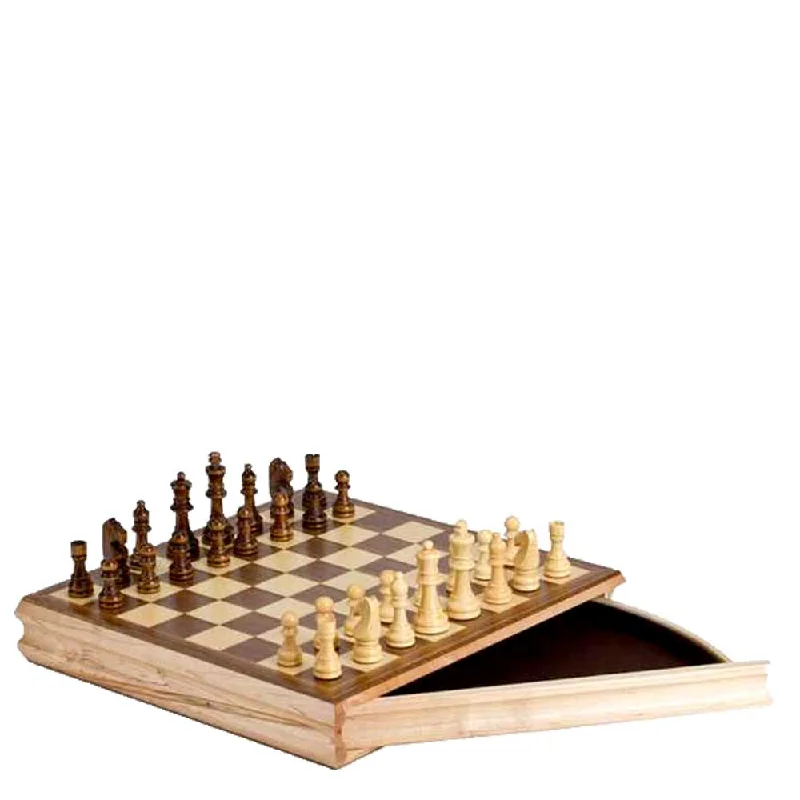 14" Sector Drawer Chess Set