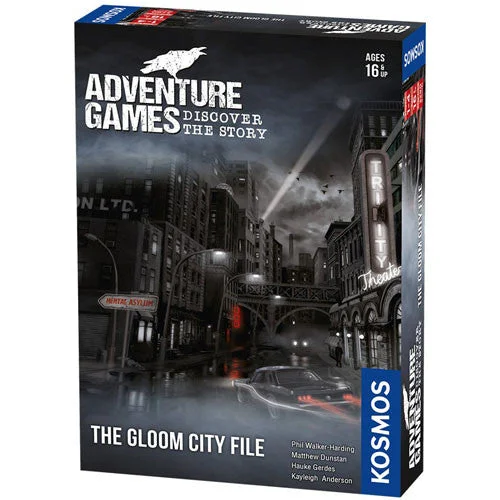 ADVENTURE GAMES GLOOM CITY FILE