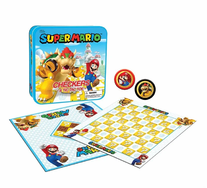 Checkers Combo:Super Mario vs Bowser