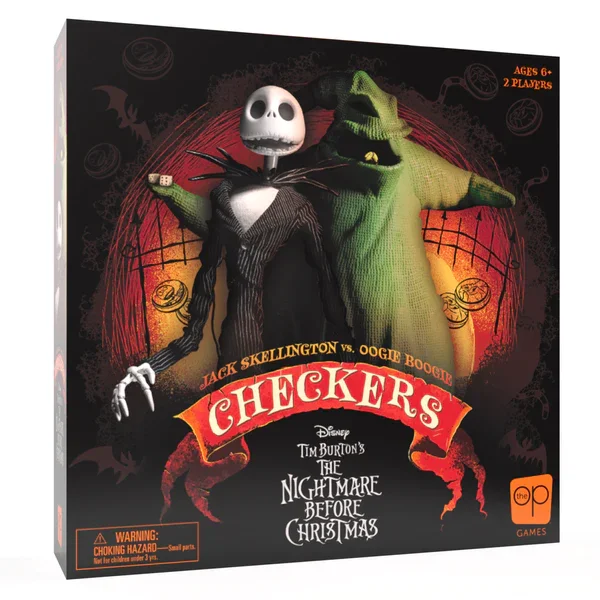 CHECKERS NIGHTMARE BEFORE CHRISTMAS