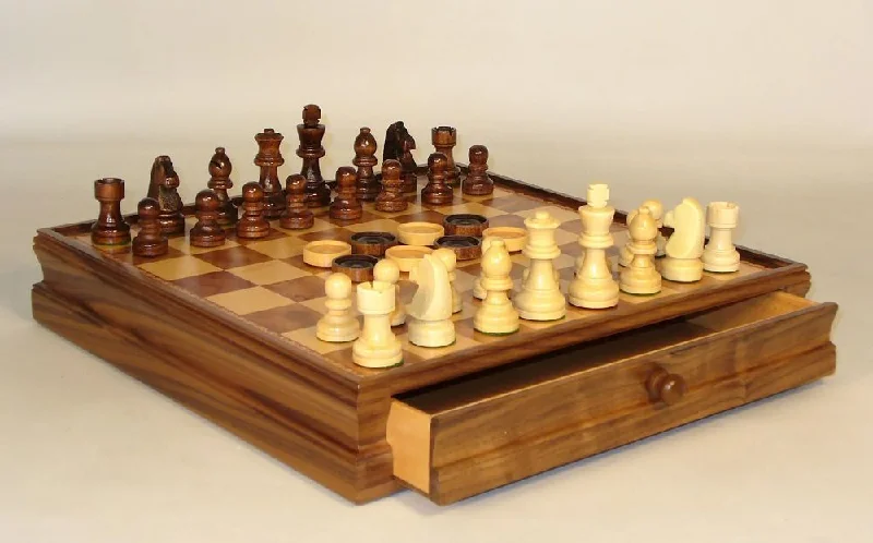 Chess/Checkers Walnut & Maple