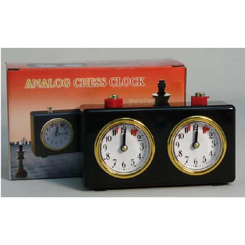 Chess Clock: Winding Analog Clock