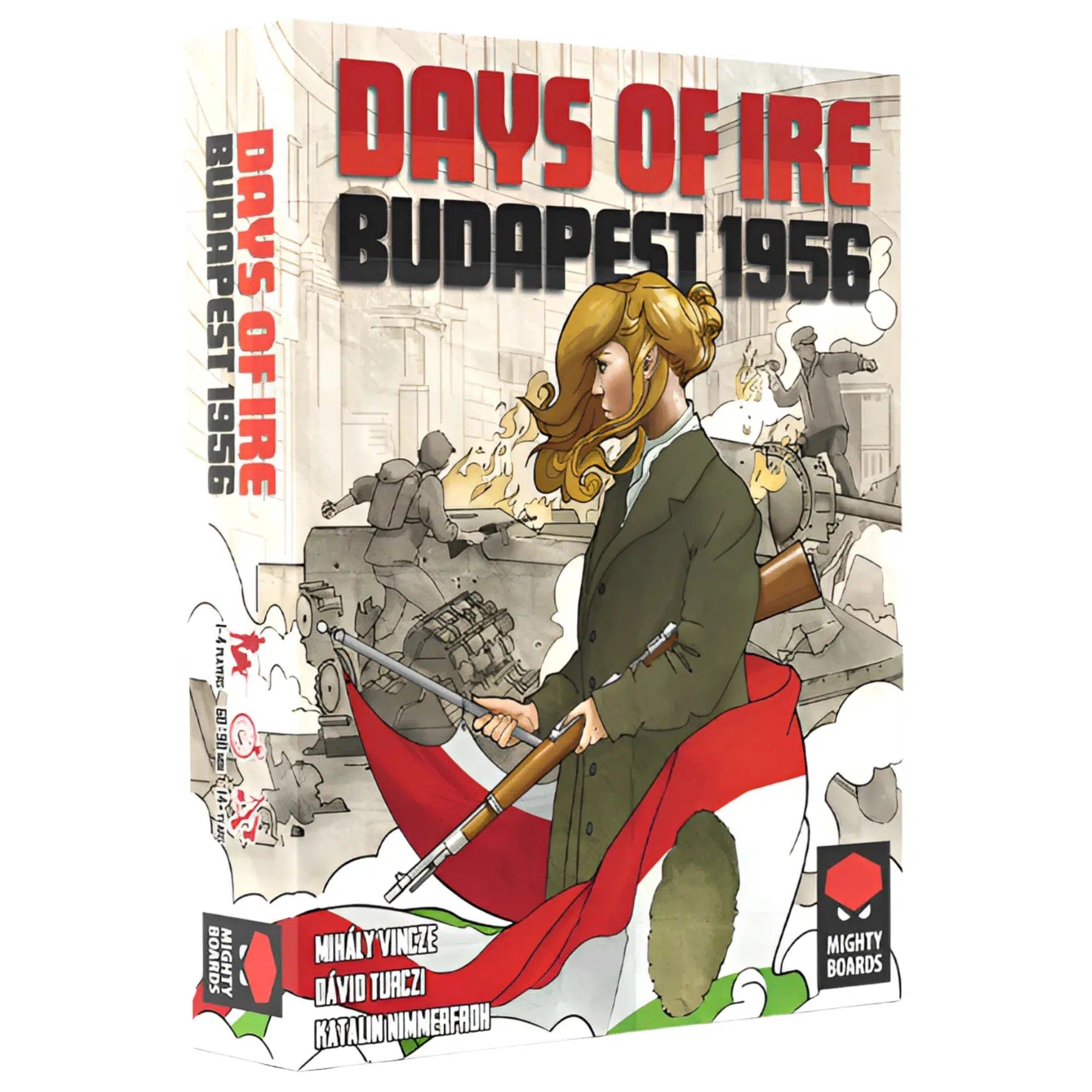 Days of Ire: Budapest 1956 - Board Game - Mighty Boards, Mr. B Games