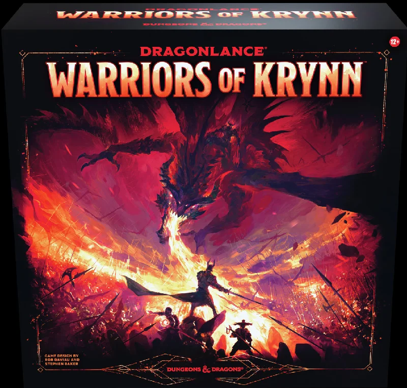 DRAGONLANCE WARRIORS OF KRYNN BOARD GAME