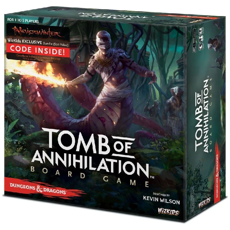 Dungeons & Dragons: Tomb of Annihilation Evil Board Game