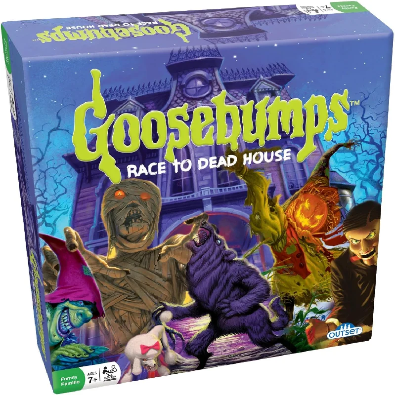 GOOSEBUMPS: RACE TO DEAD HOUSE BOARD GAME