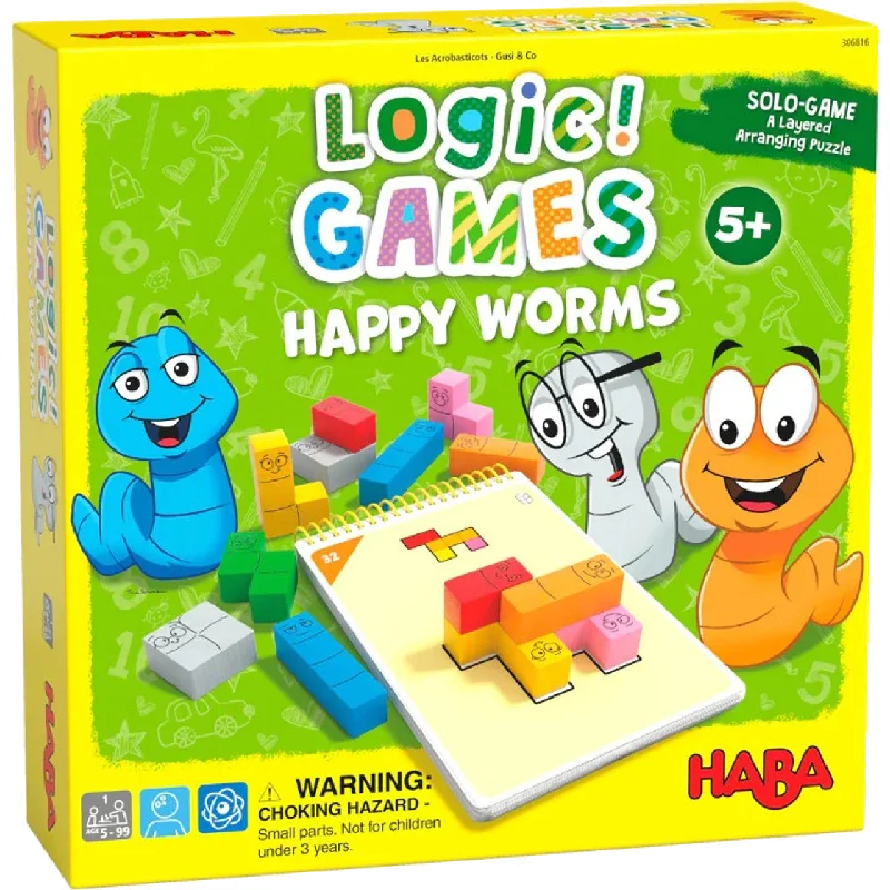 Logic Games: Happy Worms