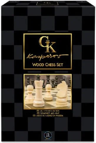 Kasparov Chess Set Wood