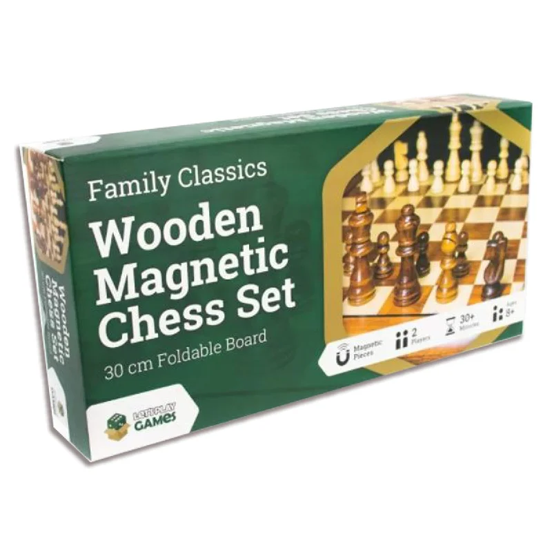 LPG Wooden Magnetic Chess Set 30 cm