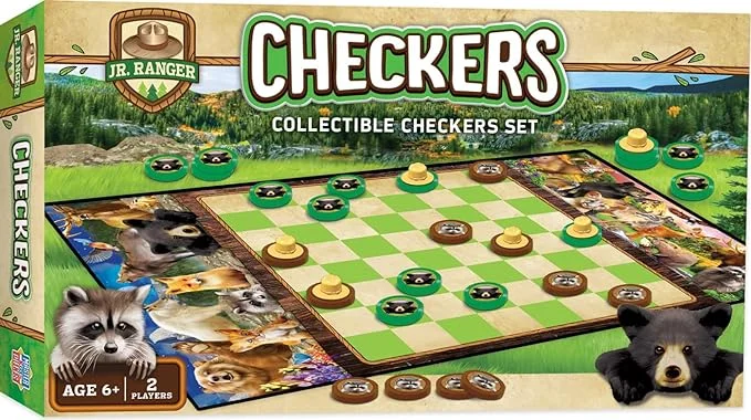 Master Pieces: JR. Ranger Checkers