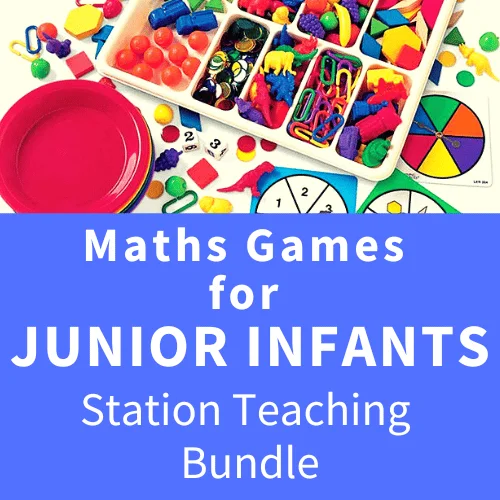 Maths Games for Junior Infants - Teaching Bundle