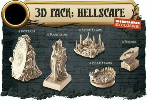 MASSIVE DARKNESS 2: HELLSCAPE TERRAIN PIECES