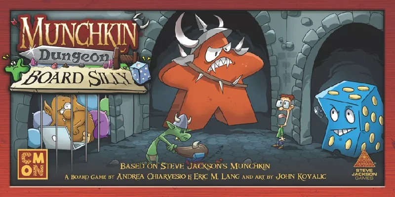 MUNCHKIN DUNGEON BOARD SILLY