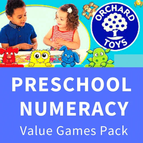 Preschool Maths Value Games Pack - Orchard Toys