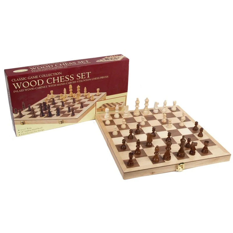 Wooden Chess Set 3.5" King