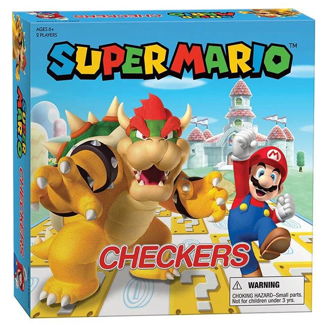 Super Mario Checkers