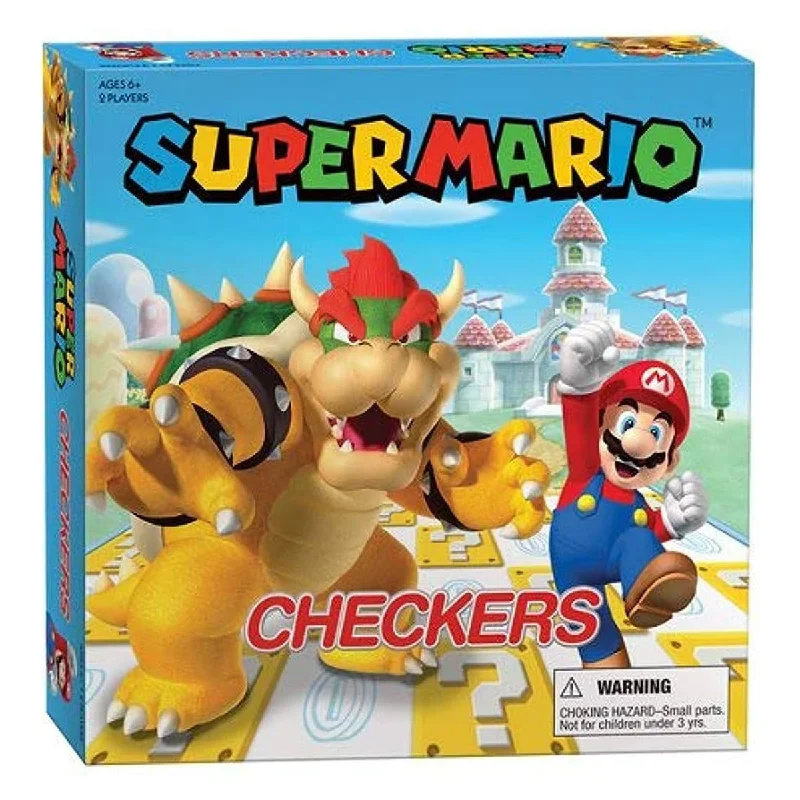 Super Mario vs Bowser Checkers International