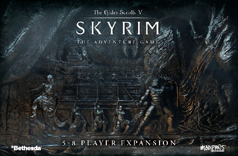 The Elder Scrolls Skyrim - Adventure Board Game  - 5-8 player Expansion