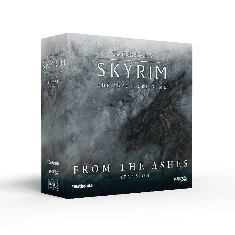 The Elder Scrolls: Skyrim  - Adventure Board Game  - From The Ashes