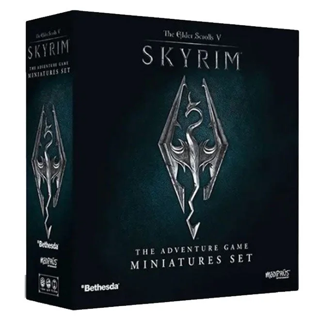 The Elder Scrolls V - Skyrim - Adventure Board Game - Miniatures Upgrade Set