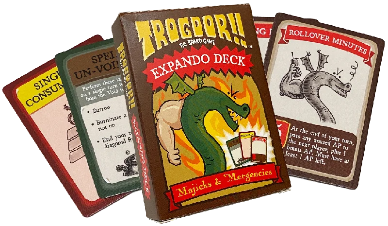 Trogdor - The Board Game - Majicks and 'Mergencies Expando Deck