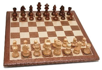 Wood Expressions - 15" Walnut Chess Set