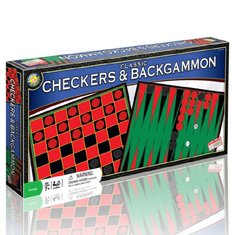 Classic Checkers & Backgammon