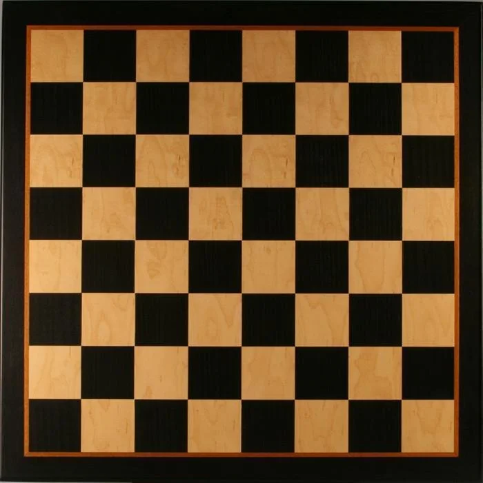 17.25" Black & Birdseye Maple Veneer Board - 2" Squares