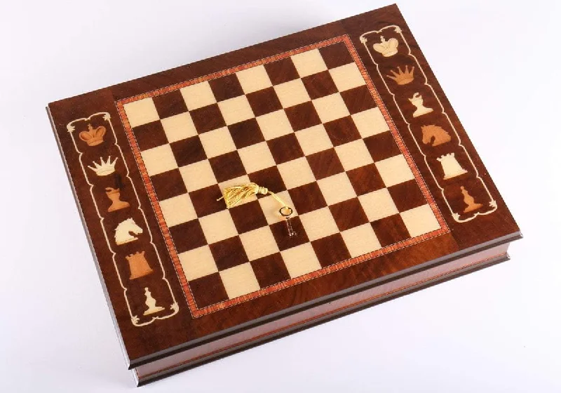 17 3/4" Artistic Cabinet Chess Storage Board