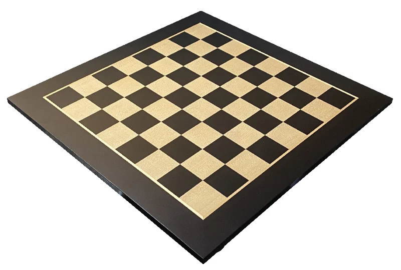 20 Inch Economy Black Maple Chessboard