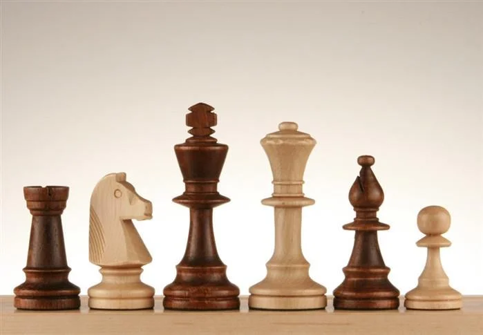 3 1/2" Standard Staunton chess Pieces #5