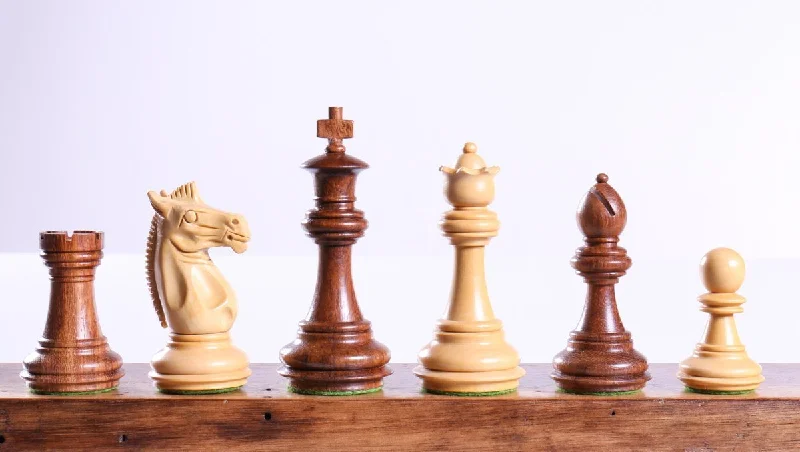 3 1/4" Meghdoot Acacia Chess Pieces