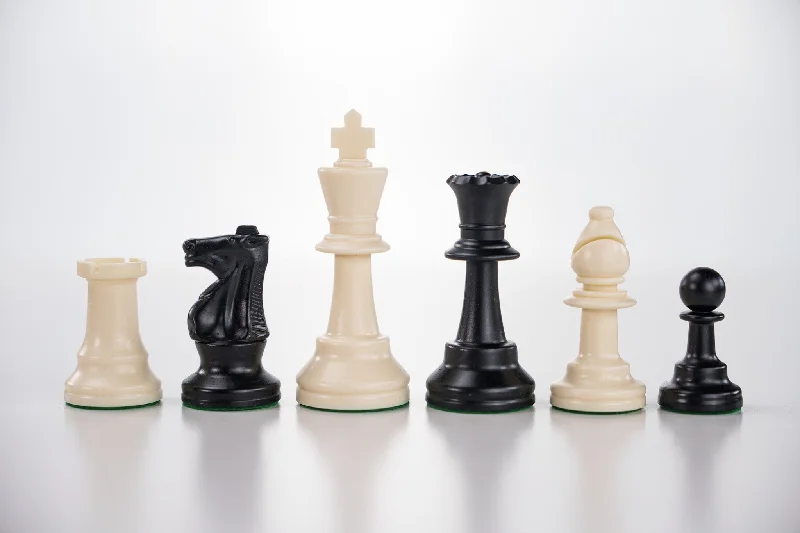 3 3/4" Basic Club Chess Pieces