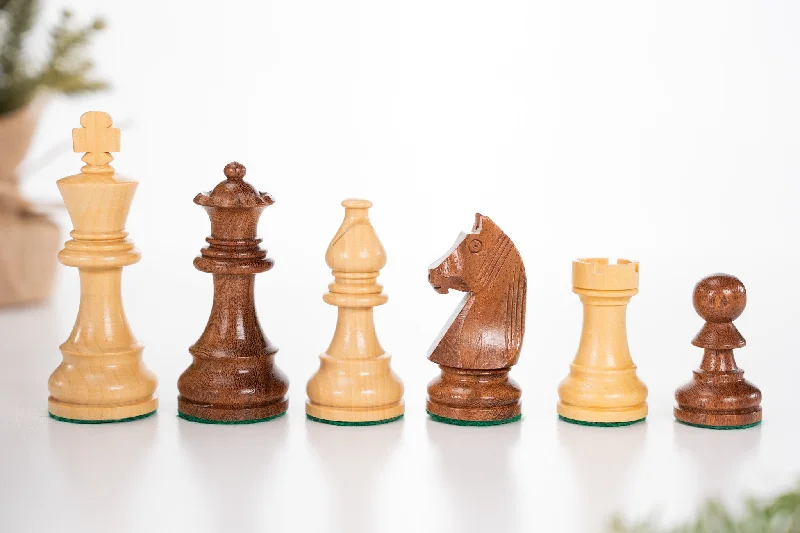 3.75" Championship Series Chess Pieces - Acacia