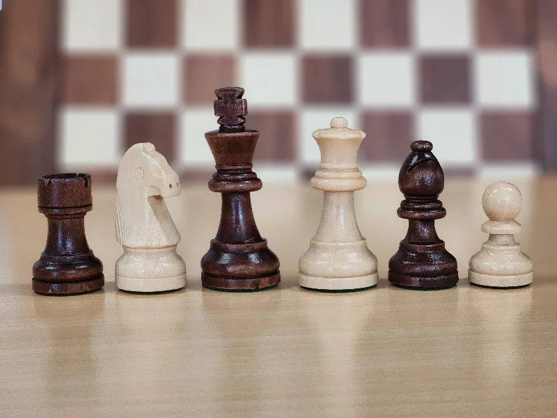 3" Economic Wooden Chess Pieces