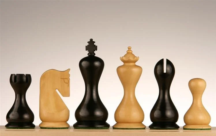 4" Antique Chess Pieces