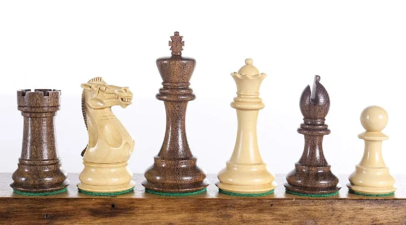 4" Staunton Style Kikkerwood Chessmen