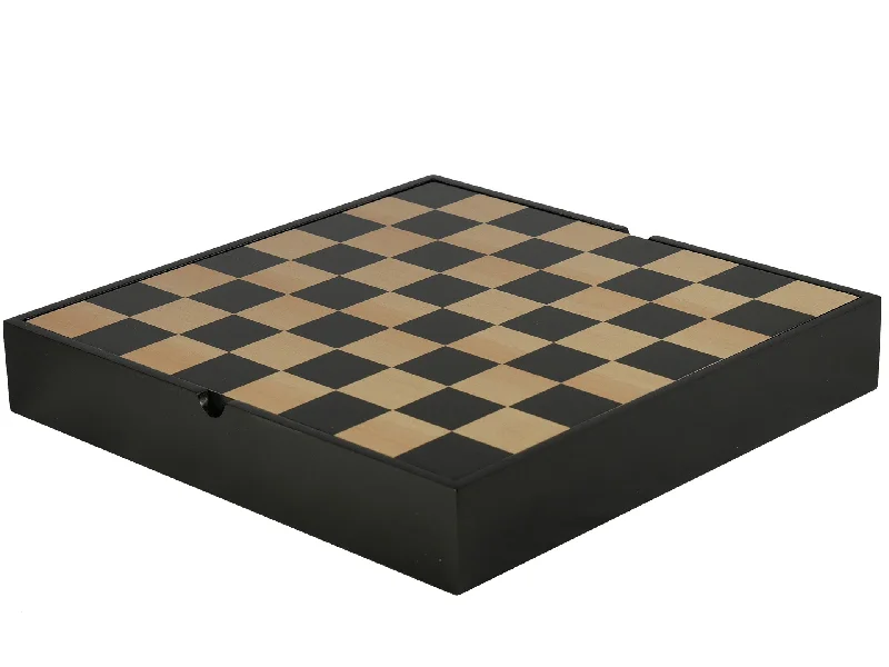 Chess Board - Black/Maple veneer Chest