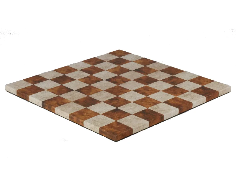 Chess Board - 14.5" Faux Leather Chess Board