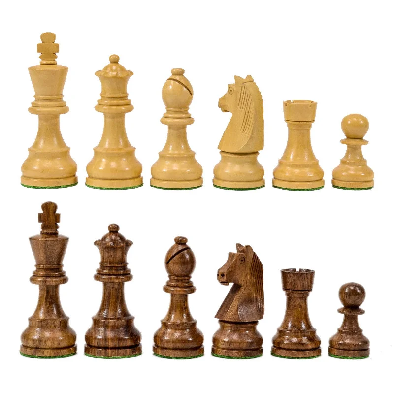 Classic Wooden Chess Pieces