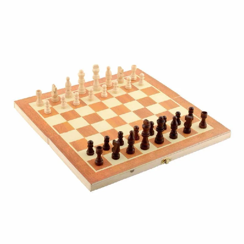 Zinc Alloy Chess Pieces Wooden Chessboard