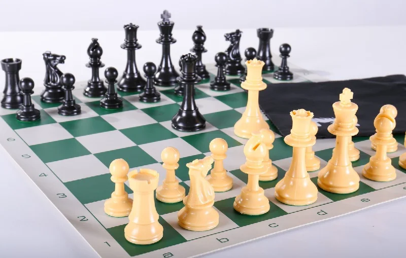 Club Chess Set with 17" Board