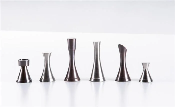 Contemporary Brass Chessmen