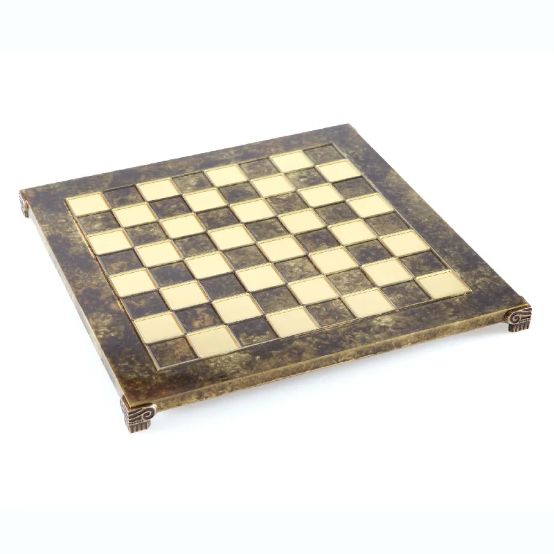 Handcrafted Brass Chessboard - 54x54cm (Extra-Large)